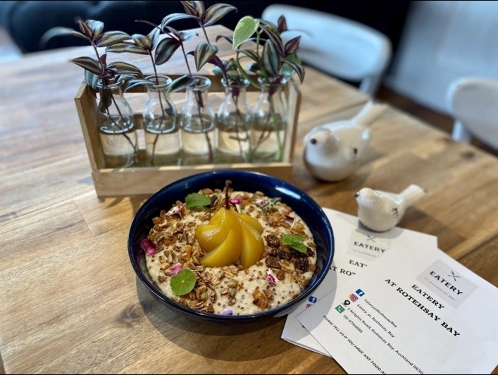Coconut porridge at North Star Eatery